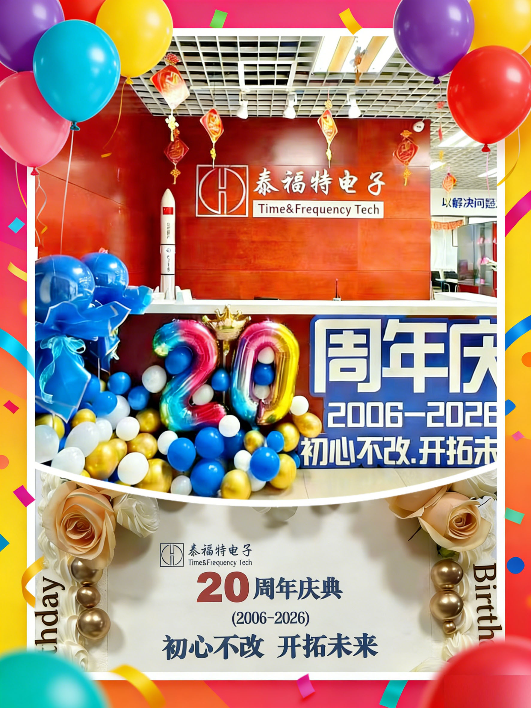初心不改，開拓未來！我們20歲了！